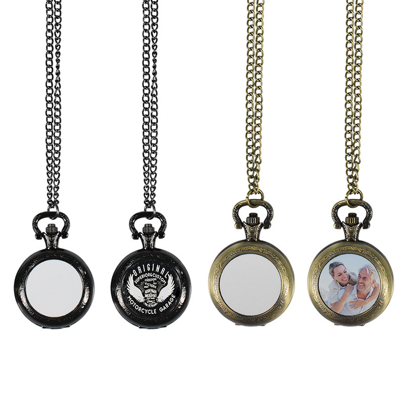 Jewellery Watch - カスタムヴィンテージメタル懐中時計ペンダントネックレス クラシックウォッチネックレス ファッションジュエリー メンズ レディース向け