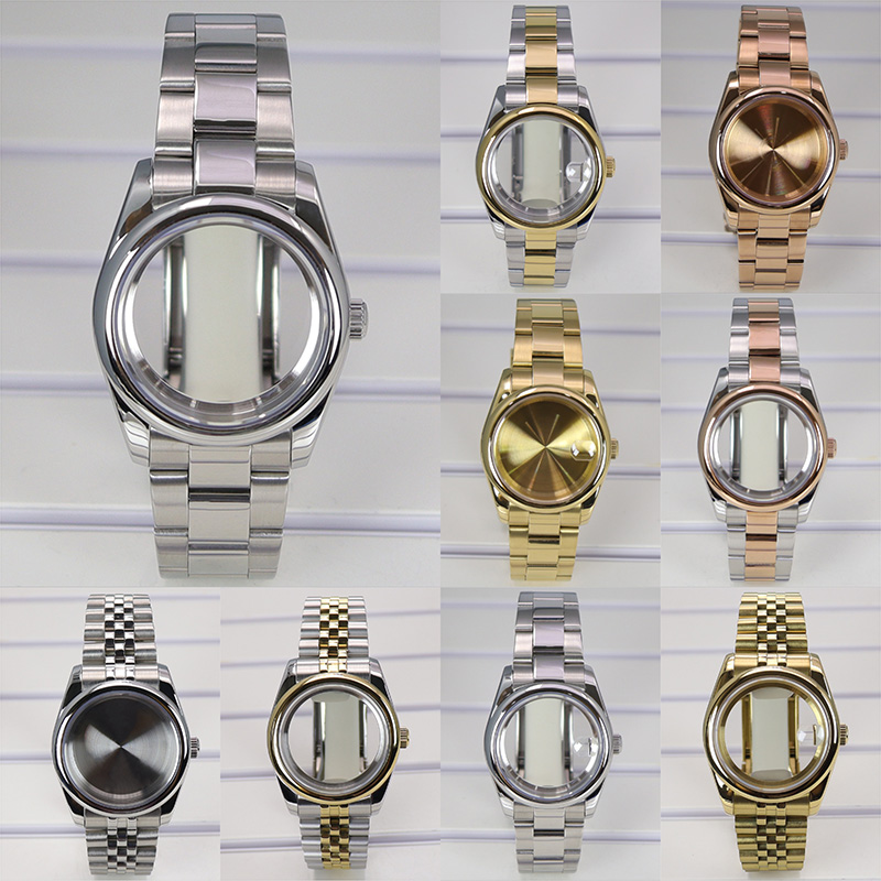 Jared Jewelry Watches - 36 ミリメートル/39 ミリメートル時計ケースサファイアガラス NH35 NH36 NH38