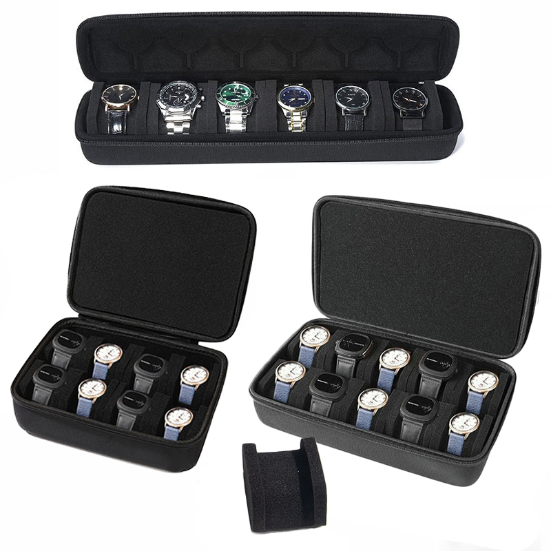 時計収納ボックス 6/10スロット 時計オーガナイザー ポー - Jewelry Stand Watches のレビューと価格