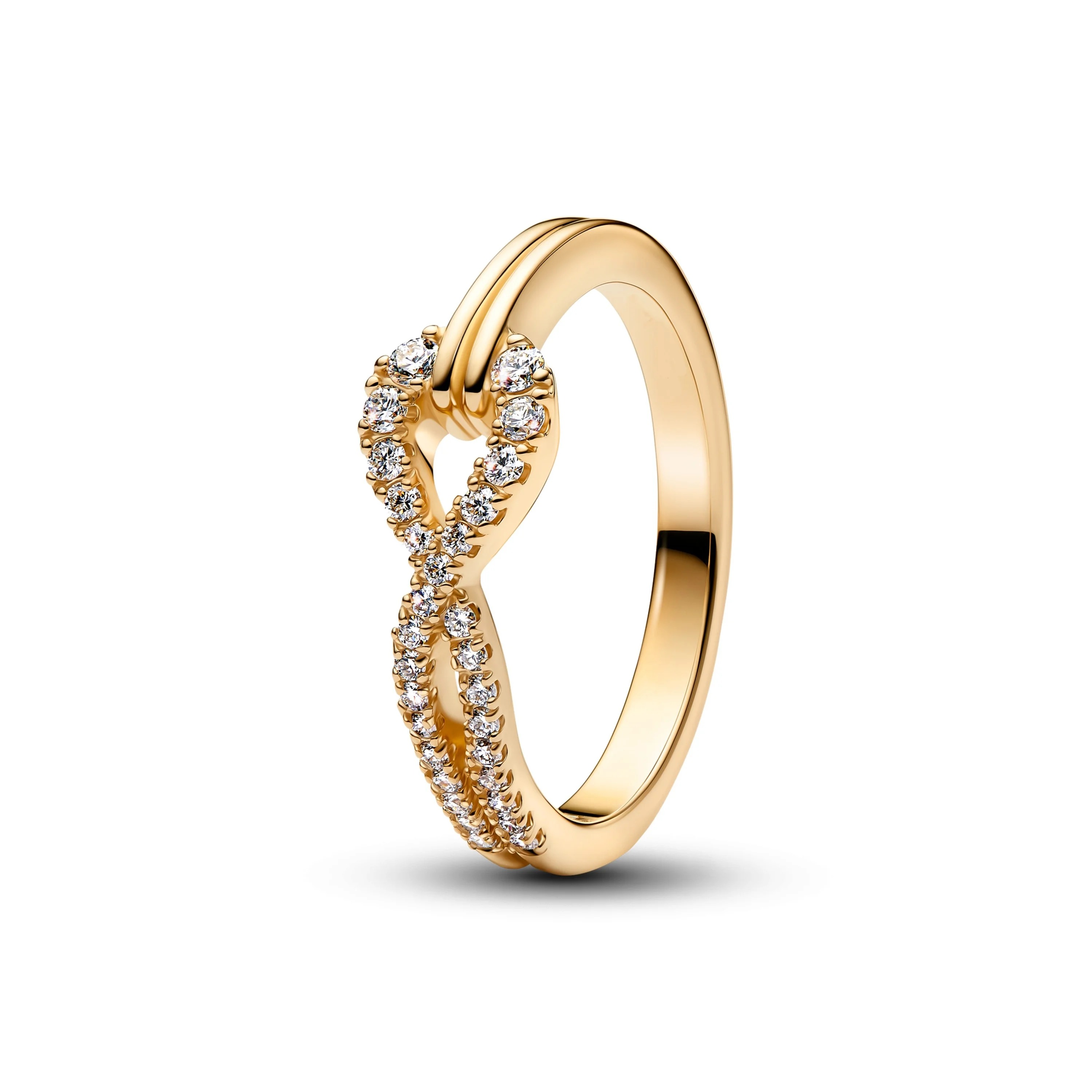 925スターリングシルバーリング キューバンチェーン ハート - Statement Cocktail Ring のレビューと価格