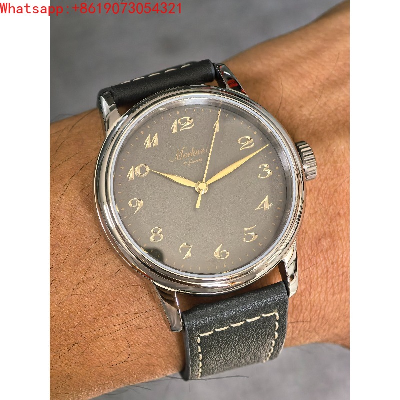 大秦帝国天然ヒョウモン貝手巻き機械式腕時計男性用サファイア防 - Jewellery Watch のレビューと価格