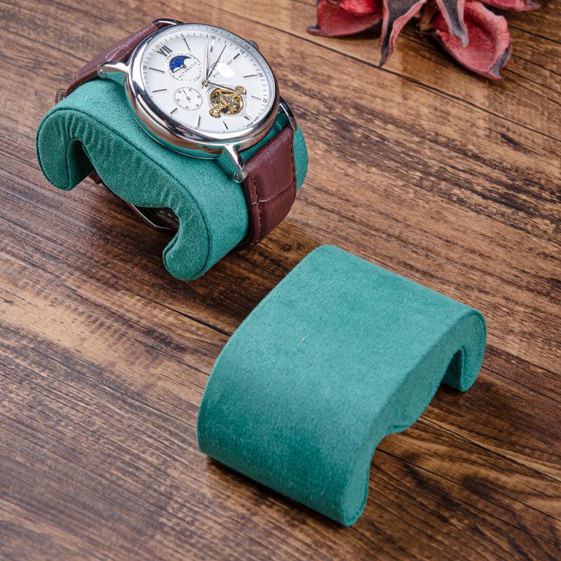 *時計クッションウォッチボックスパッドソフトフランネルジュエ - Jewelry Stand Watches のレビューと価格