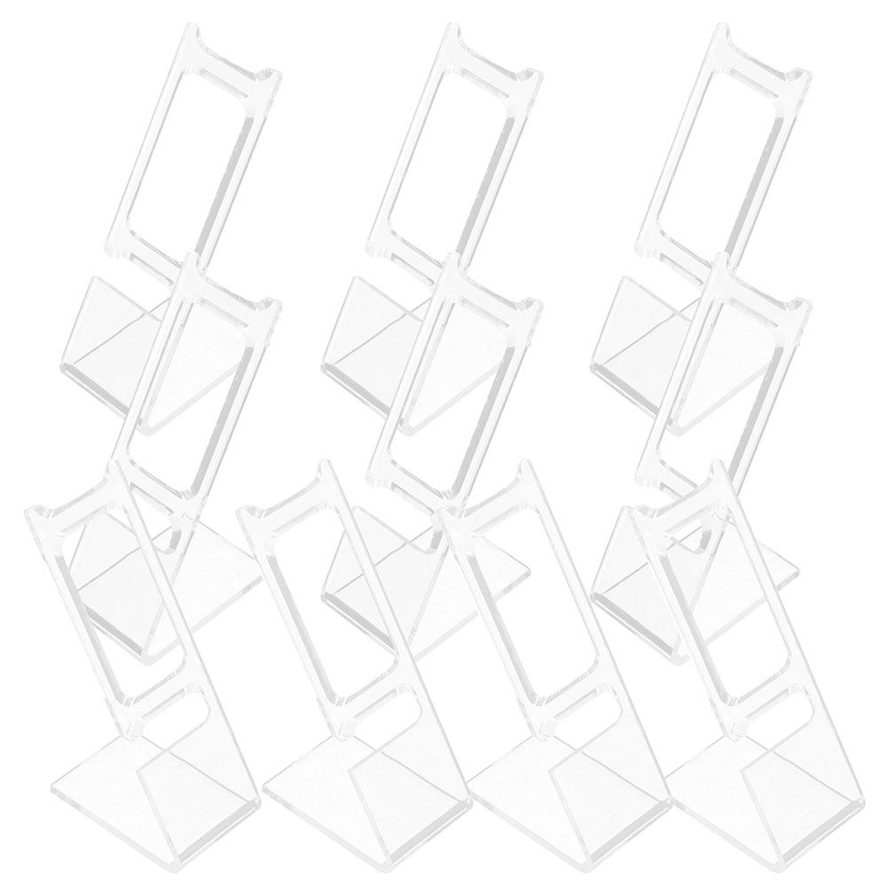 透明プラスチック製の腕時計スタンド50個入り。省スペースで、 - Jewelry Stand Watches のレビューと価格