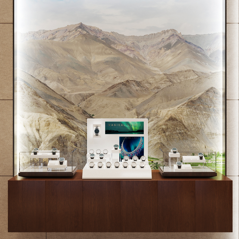 Oirlv ホワイトレザー腕時計ディスプレイスタンドセット  - Jewelry And Watches Stores のレビューと価格