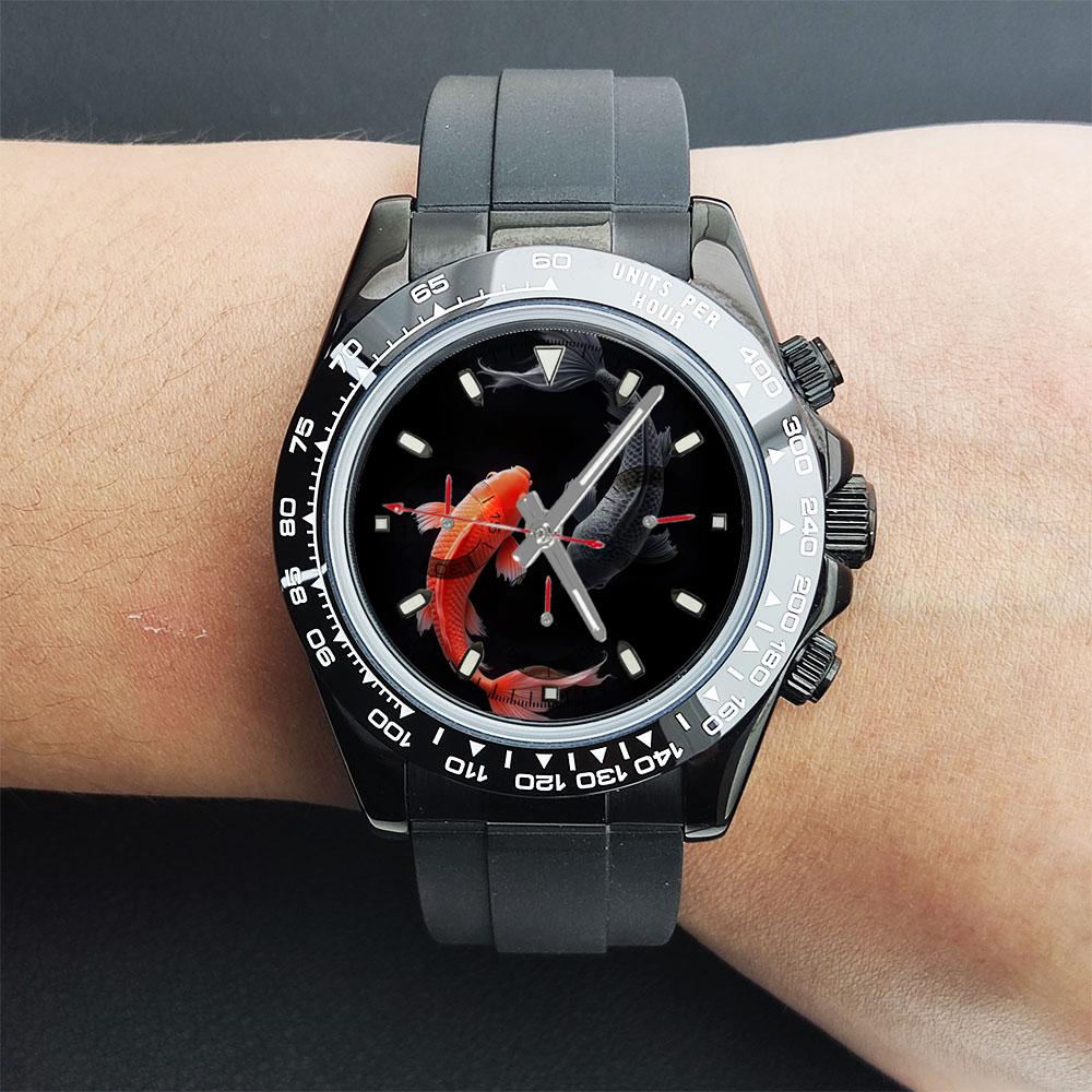 カスタマイズされたクリエイティブVK63腕時計 39.3mm - Jewellery Watch のレビューと価格