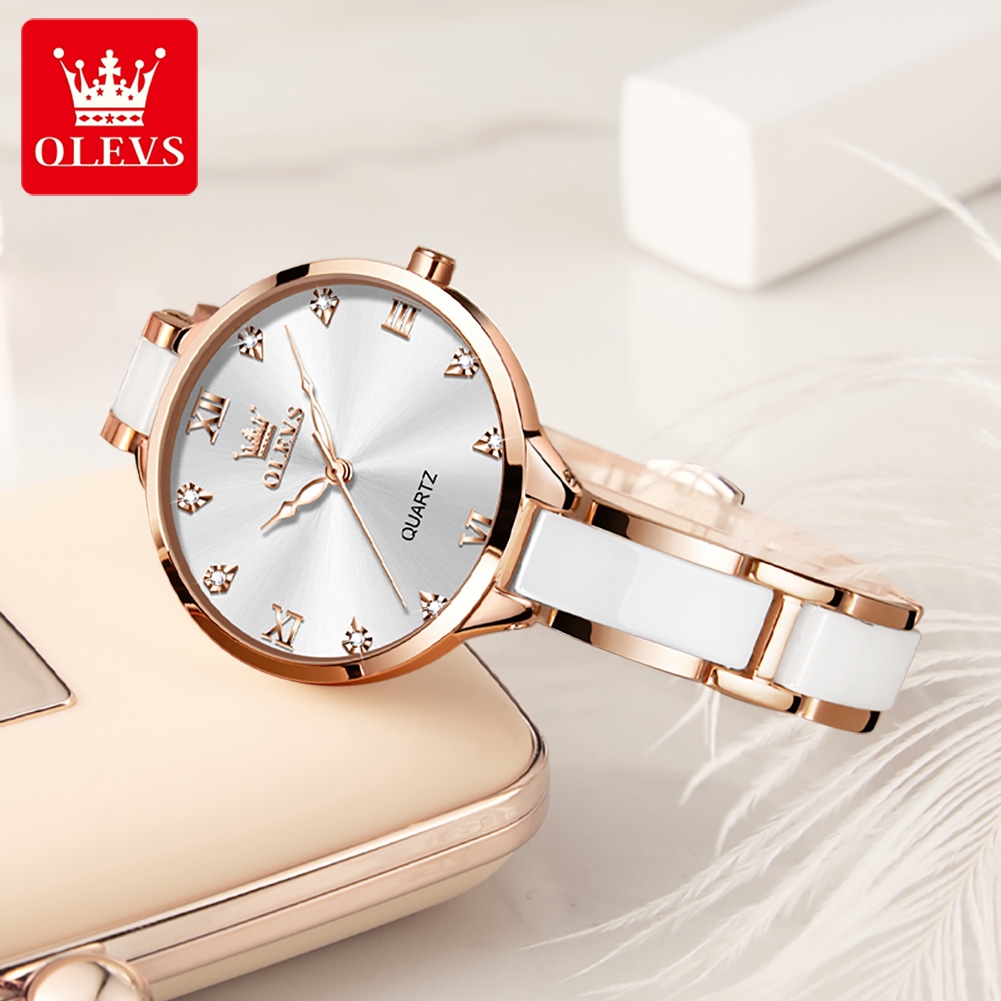 OLEVS 5872 レディース腕時計 クォーツ 防水腕時計 - Jewellery Watch のレビューと価格