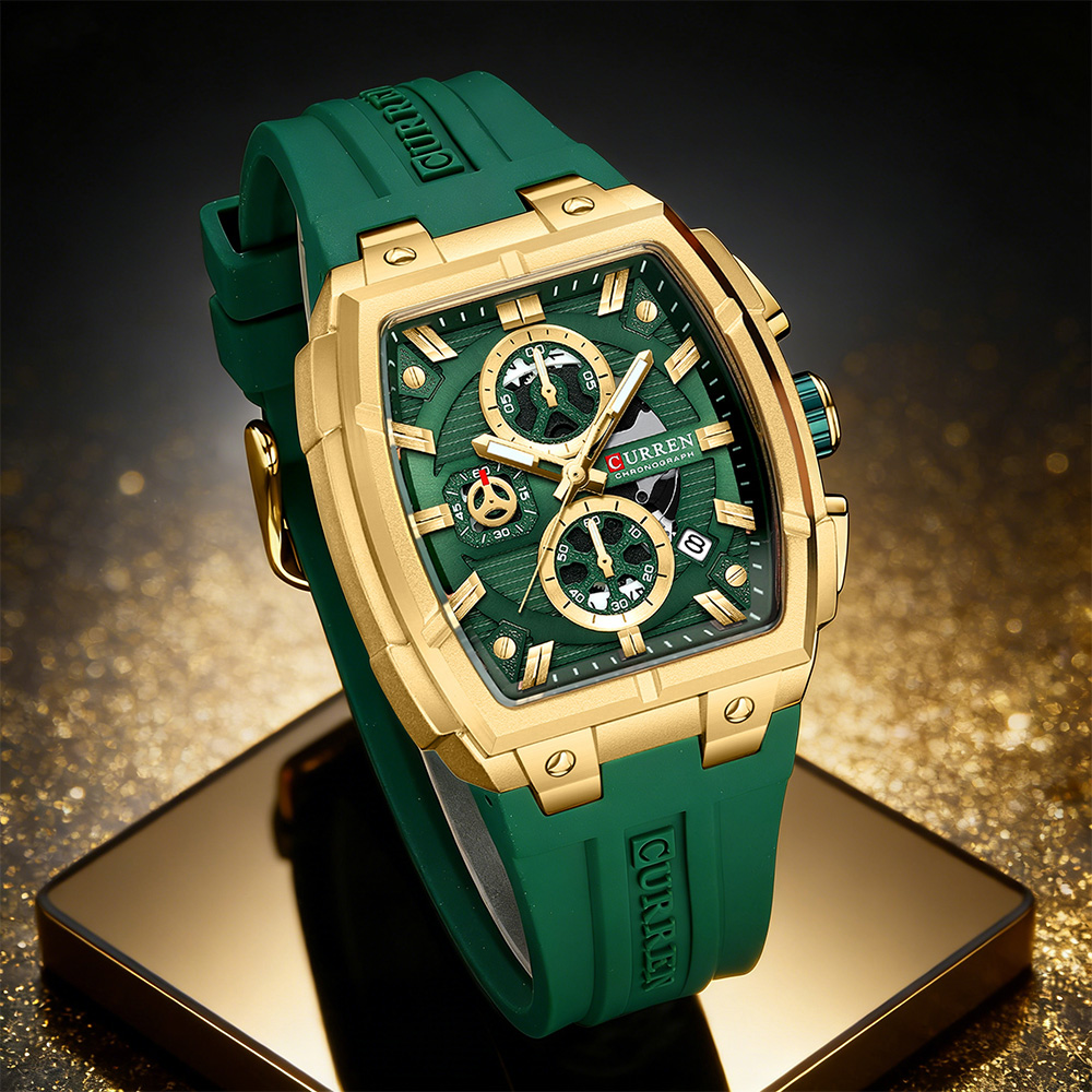 CURREN 高級ヴィンテージ腕時計 メンズ スポーツ クロ - Jewellery Watch のレビューと価格