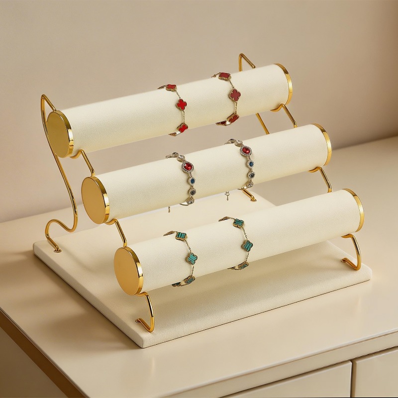 ハンドチェーンディスプレイスタンド金属製時計オーガナイザース - Jewelry Stand Watches のレビューと価格