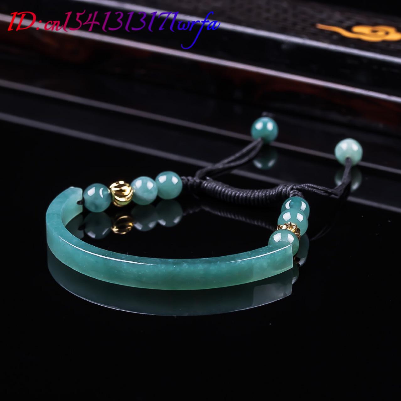 ミャンマー翡翠ブレスレットアクセサリー彫刻宝石天然ビルマ翡翠 - Jewelry & Watches Store のレビューと価格