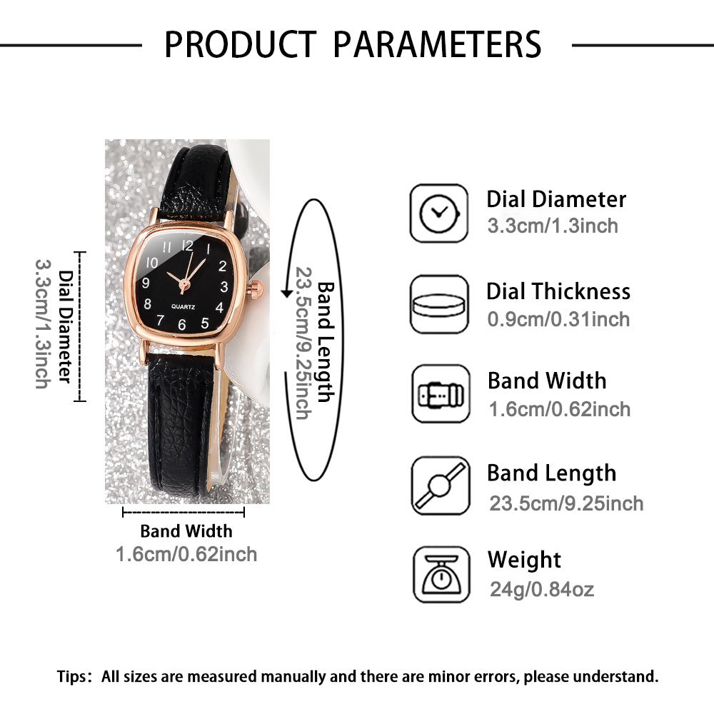 6個入りクォーツ時計＆ジュエリーセット、友人や家族へのスタイ - Jewelry Watch Making のレビューと価格