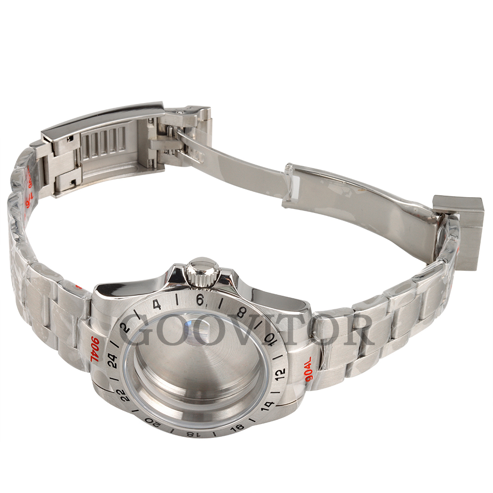 NH35対応ケース 39mm エクスプロア 24時間GMT  - Jared Jewelry Watches のレビューと価格