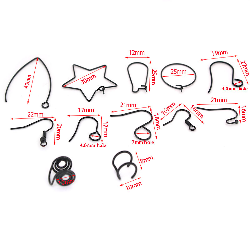 30個入り～10個入り ステンレス製イヤリングフック、アレル - Hoop Earrings のレビューと価格