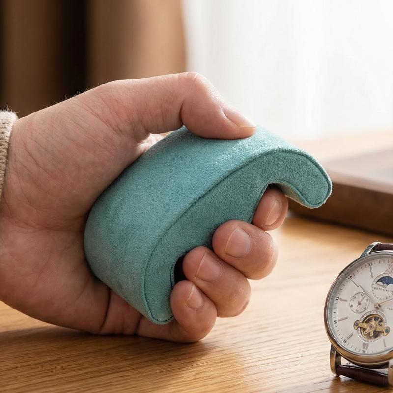 時計クッション時計ボックスパッドソフトフランネルジュエリーデ - Jewelry Stand Watches のレビューと価格