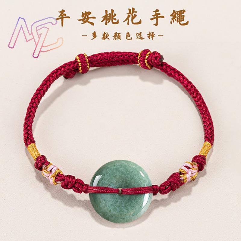 グリーンミャンマー翡翠ドーナツブレスレットデザイナーバングル - Jewelry & Watches Store のレビューと価格