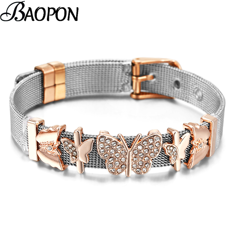 男性と女性のためのステンレス鋼のメッシュブレスレット,時計チ - Best Jewelry Watches Women のレビューと価格