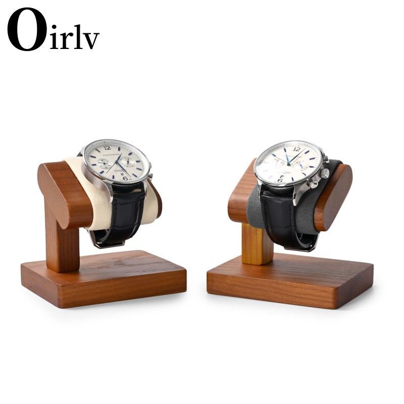 Oirlv レトロ木製時計ディスプレイスタンド Tバー時計ス - Jewelry And Watches Stores のレビューと価格