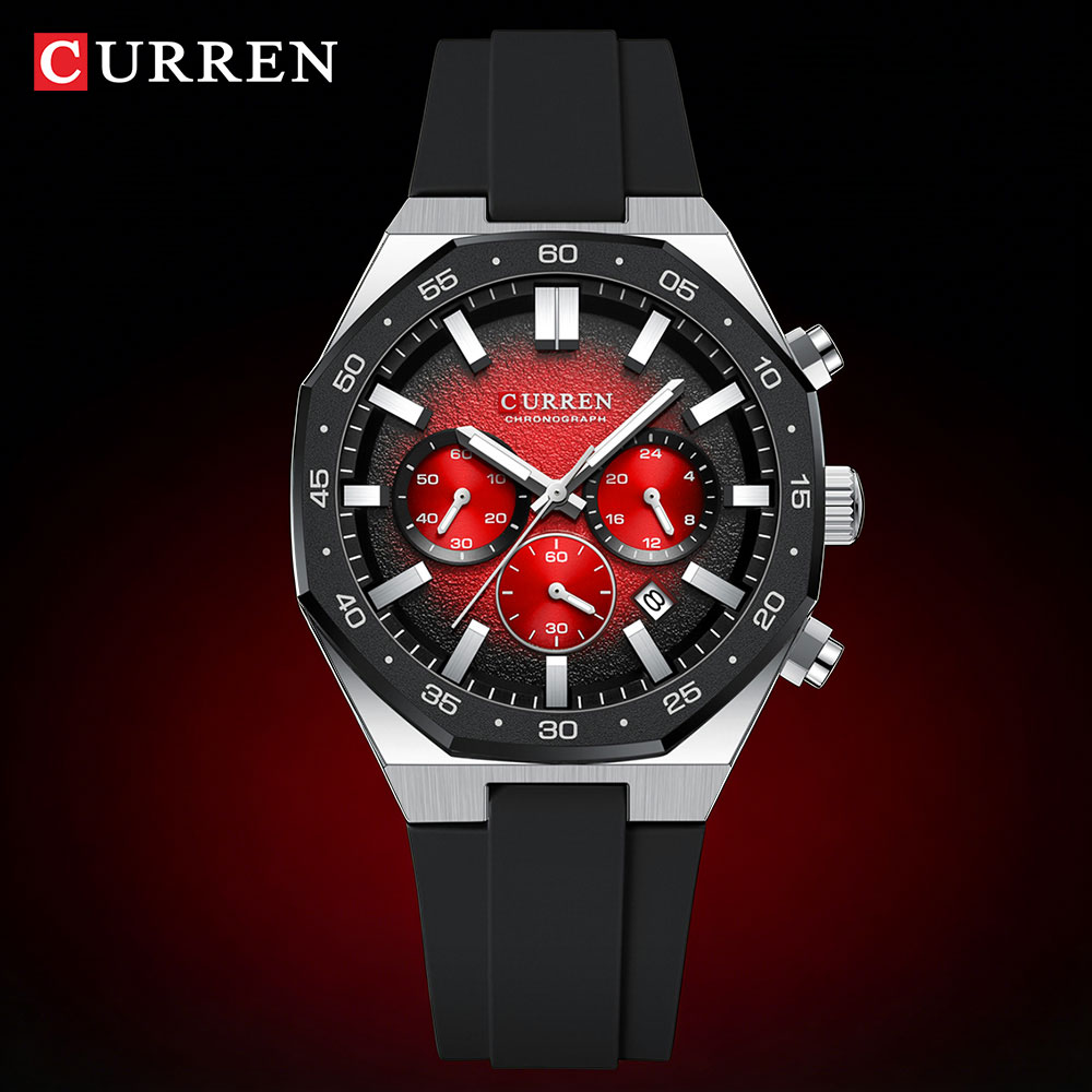 CURREN ファッションカジュアルメンズスポーツウォッチク - Jewellery Watch のレビューと価格