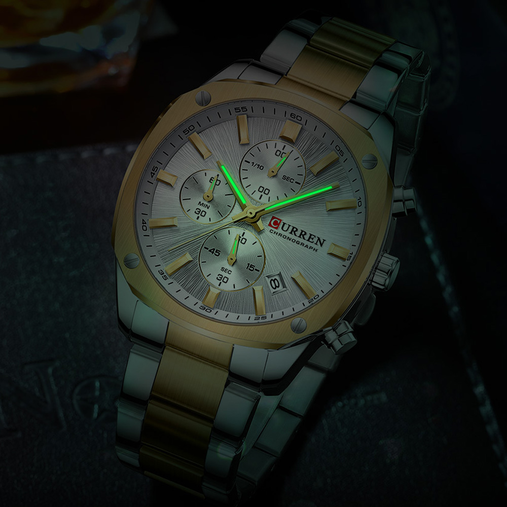 CURREN モダンメンズ 42mm スポーツウォッチ -  - Jewellery Watch のレビューと価格