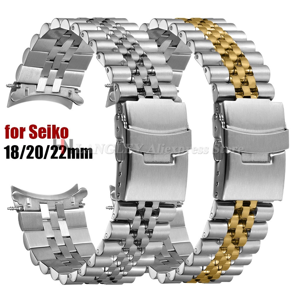 セイコー5 SKX009/007用、湾曲エンドのステンレスス - Jared Jewelry Watches のレビューと価格