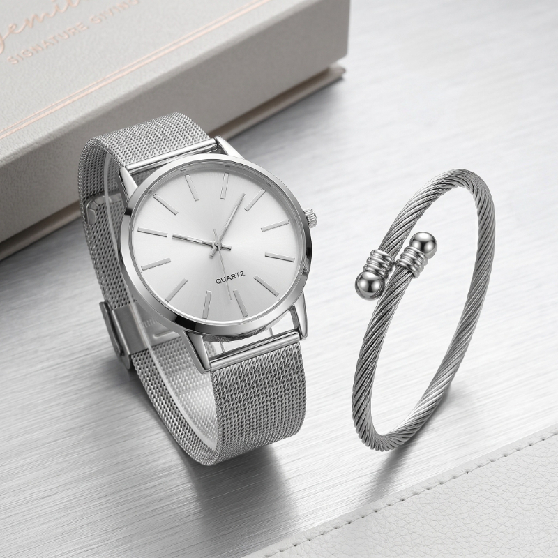 新しいスタイリッシュな女性用腕時計セット シンプルで豪華な合 - Best Jewelry Watches Women のレビューと価格