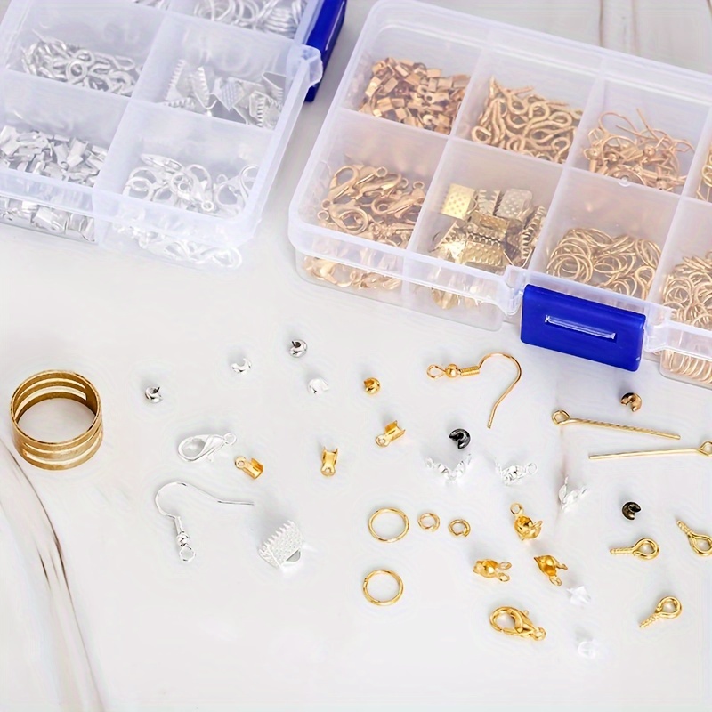 1420個入り 1箱 ジュエリーパーツセット イヤリング製作 - Jewelry Repair & Watches Durham Nc のレビューと価格
