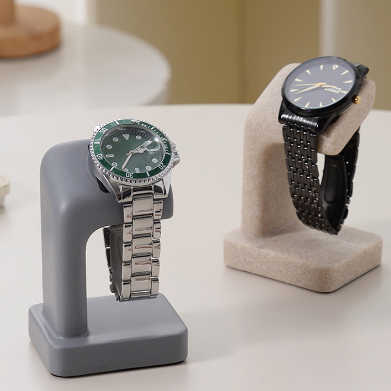 1 個の時計ホルダージュエリーディスプレイラック樹脂素材滑ら - Jewelry Stand Watches のレビューと価格